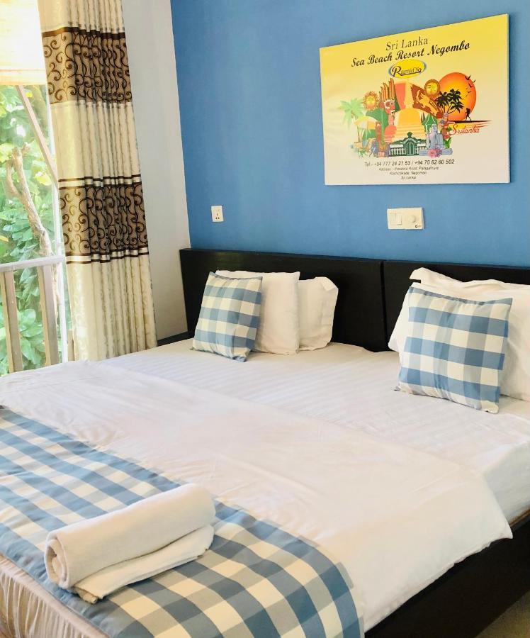 Sea Beach Resort Negombo Bagian luar foto