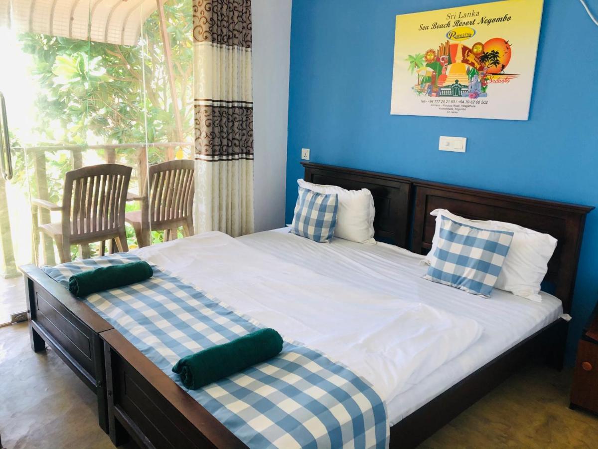 Sea Beach Resort Negombo Bagian luar foto