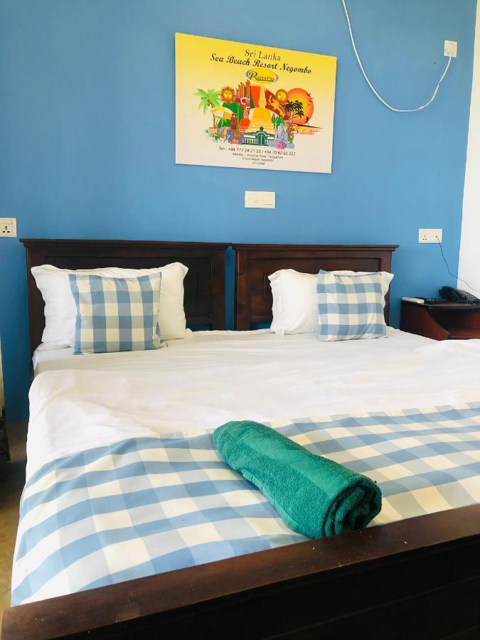 Sea Beach Resort Negombo Bagian luar foto