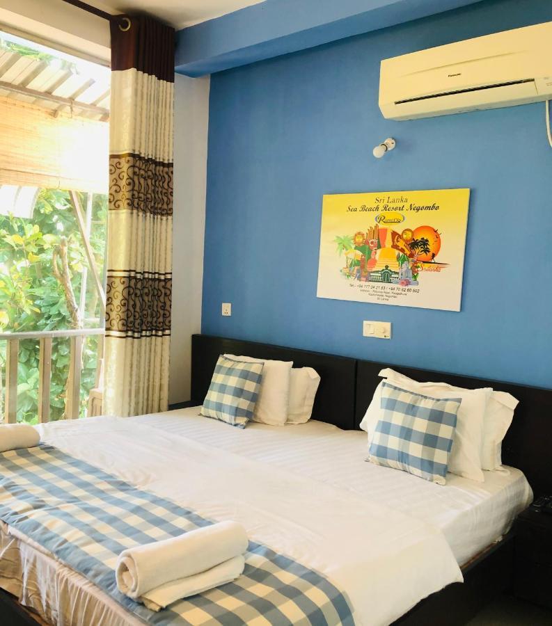 Sea Beach Resort Negombo Bagian luar foto