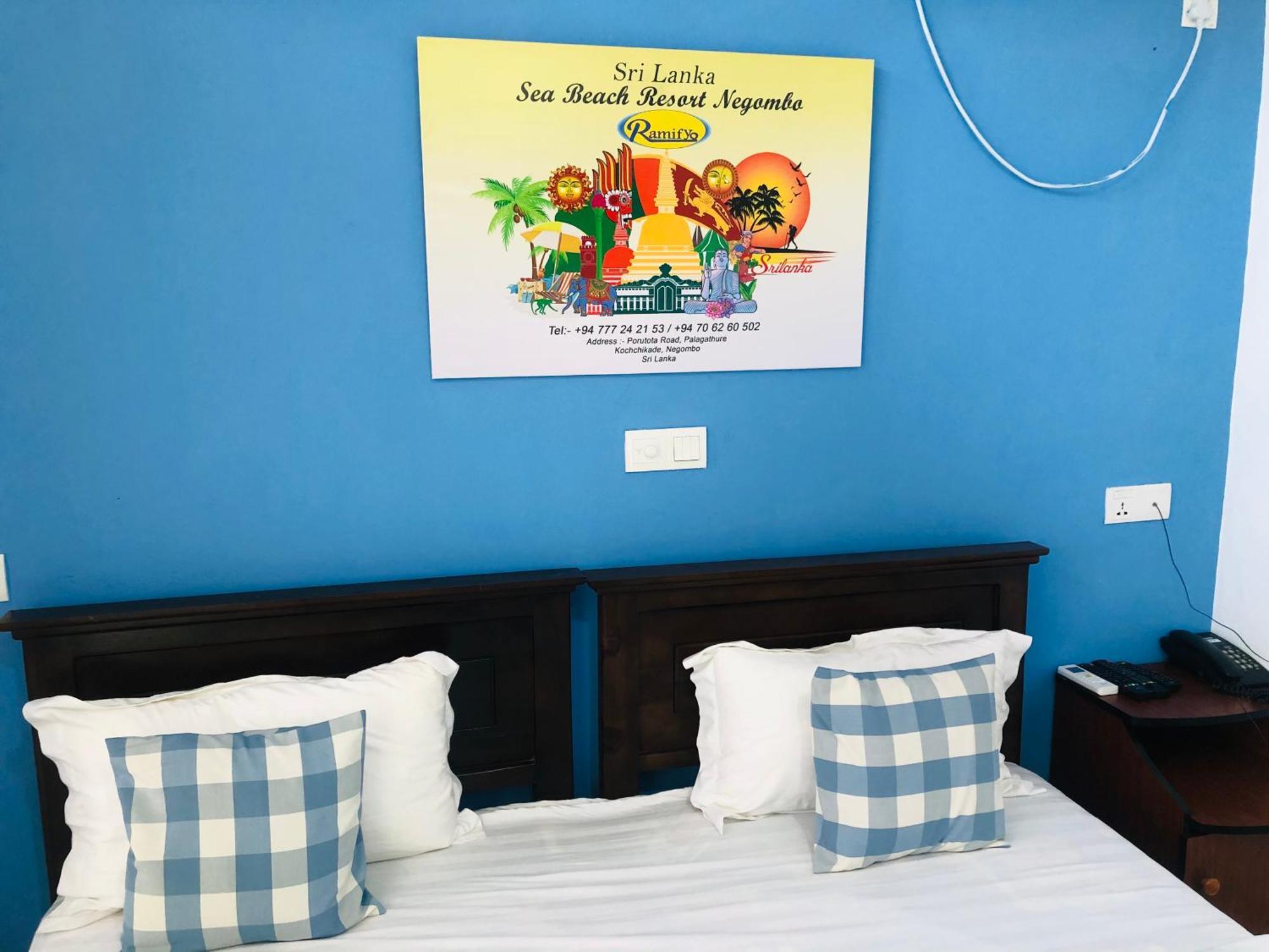 Sea Beach Resort Negombo Bagian luar foto